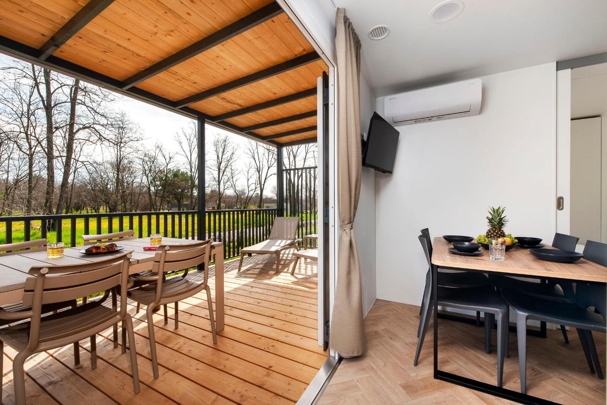 Mobile Homes Casapini In Fkk Camping Solaris بوريتش المظهر الخارجي الصورة